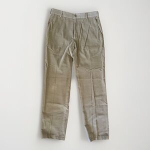 Paul & Shark Yachting Men's Soft Corduroy Trousers Brown Beige Khaki, Size 31x32